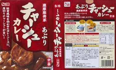 【ポークカレー】『濃厚豚骨系あぶりチャーシューカレー 中辛』戦